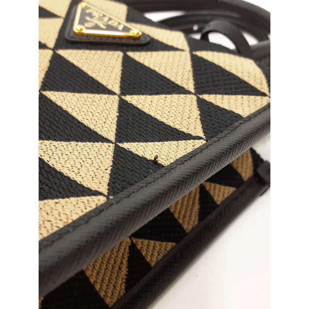 Prada Symbol Jacquard Embroidery Bag - Picture 5 of 9